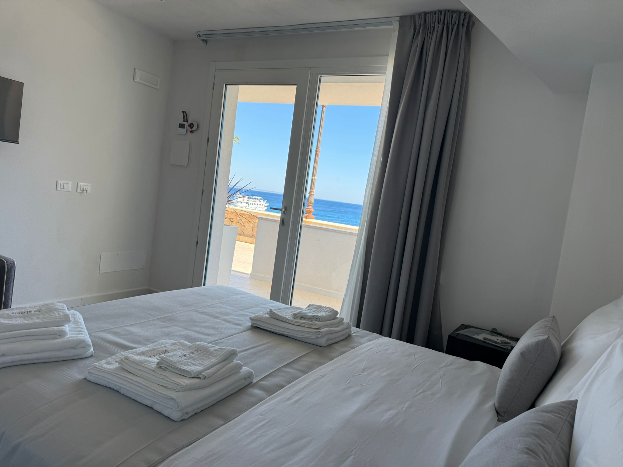 Terrazza panoramica vista mare